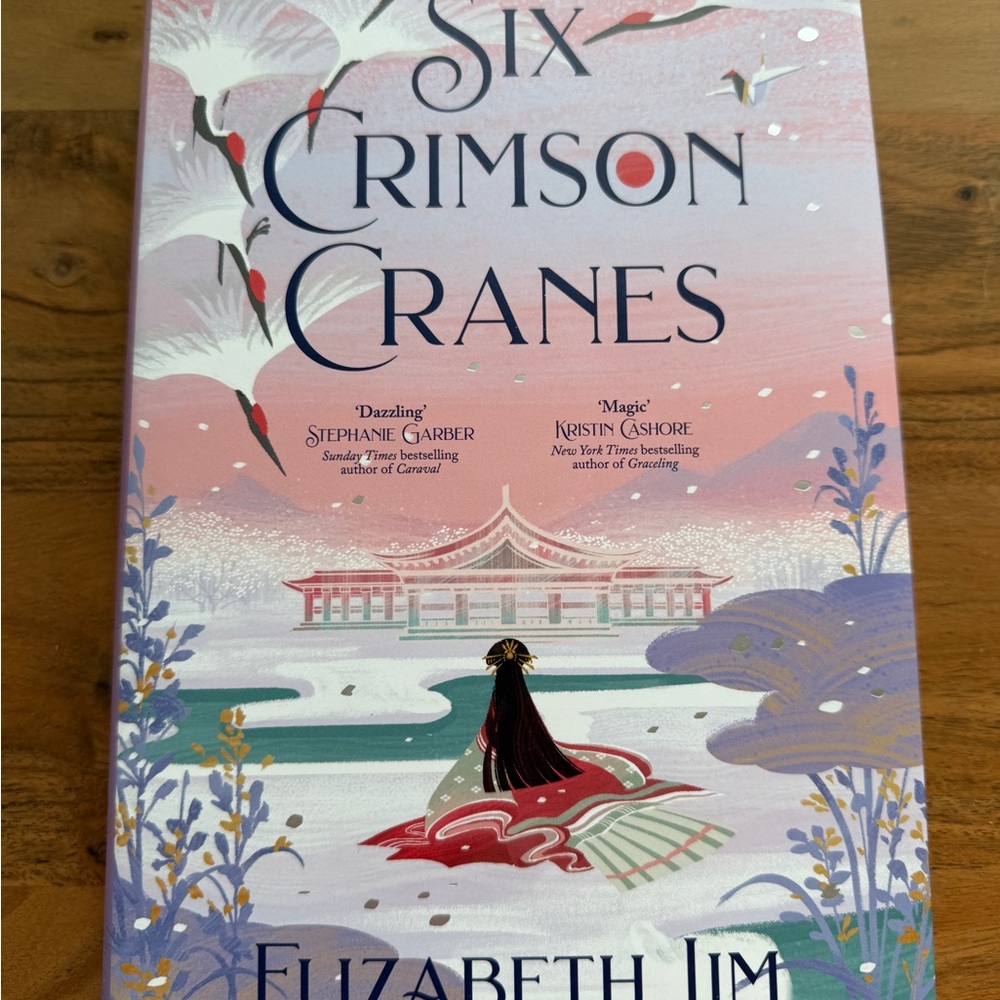 Signed Fairyloot Six Crimson Cranes by Elizabeth Lim